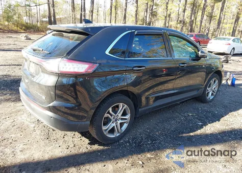 2015 Ford Edge Titanium z USA, uszkodzony, nr VIN 2FMTK4K84FBC36378